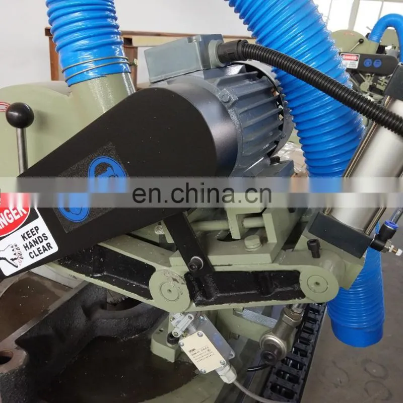 350mm Double Head Single Head PVC Window Profile Cutting Machine