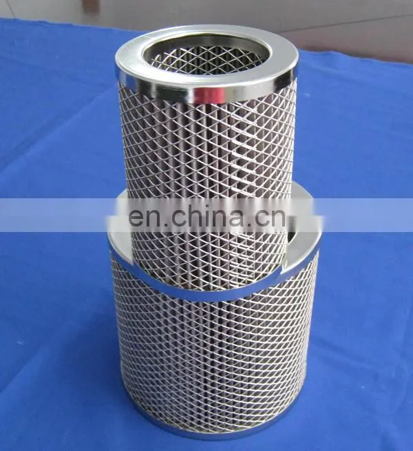 Stainless steel press oil filter cylindrical wire mesh filter elements
