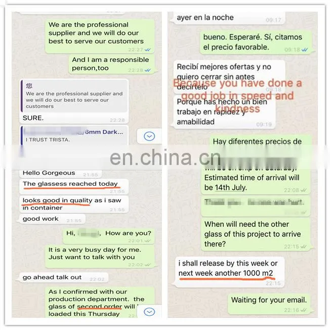 China factory 4mm 5mm solar cool bronze reflective window glass