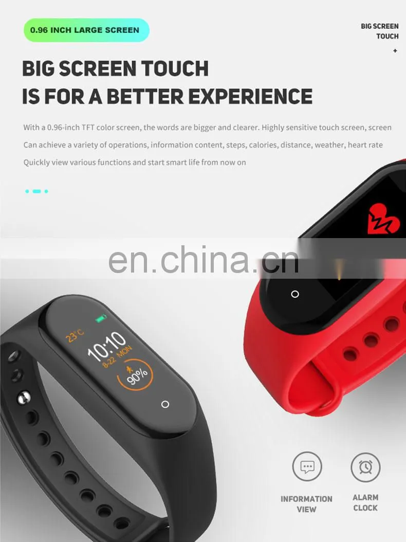 2020 Amazon Top Seller M4 Pro Smart Watch Wholesale Body Temperature Sensor Touch Screen For Apple Sport Smart Bracelet Watch