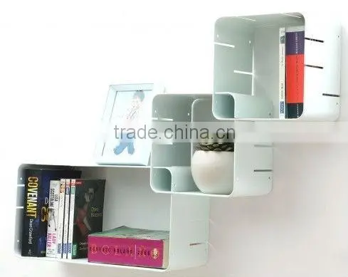 2013 new coloful wall bookcase A3001