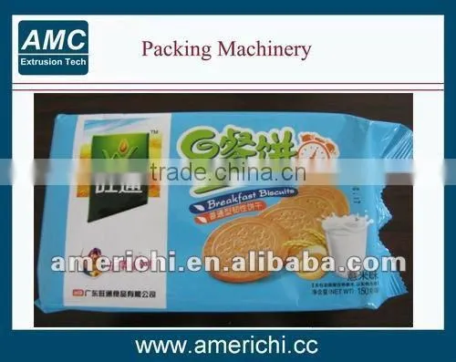Pillow biscuit packing machine
