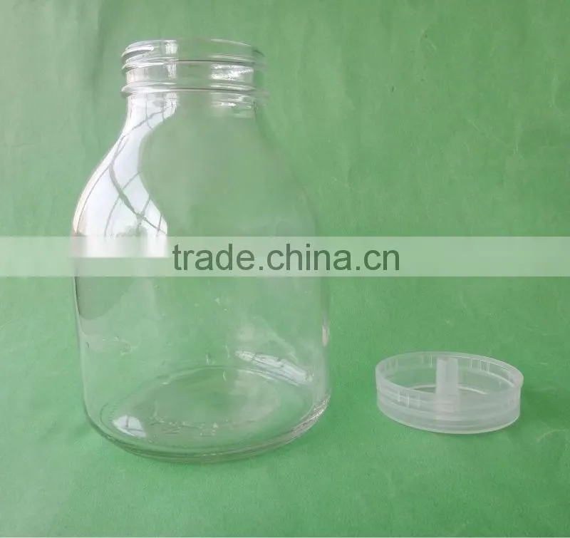 The lastest Tissue culture jar with plastic lids 200ml