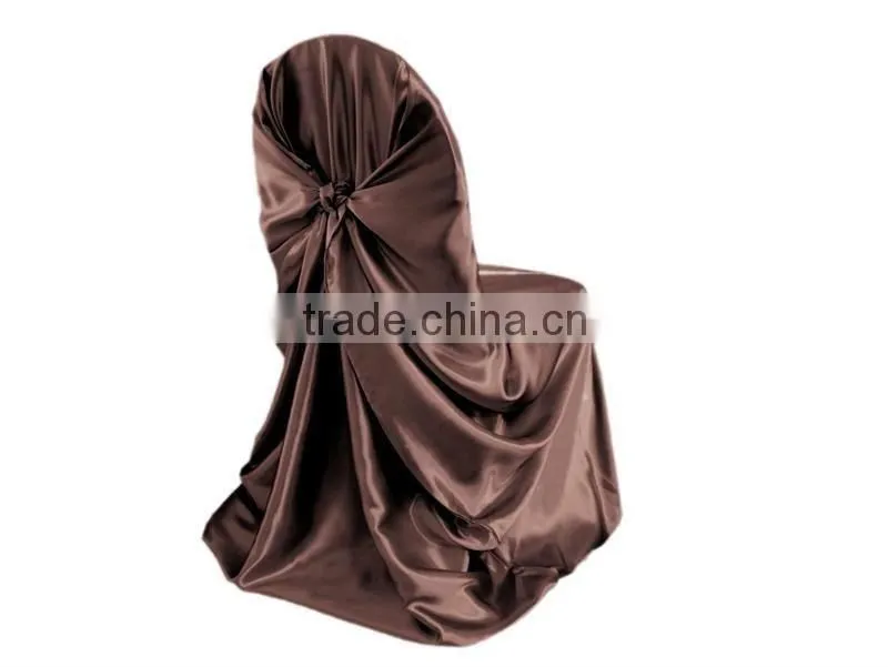 High quality shiny Satin Chair Cover