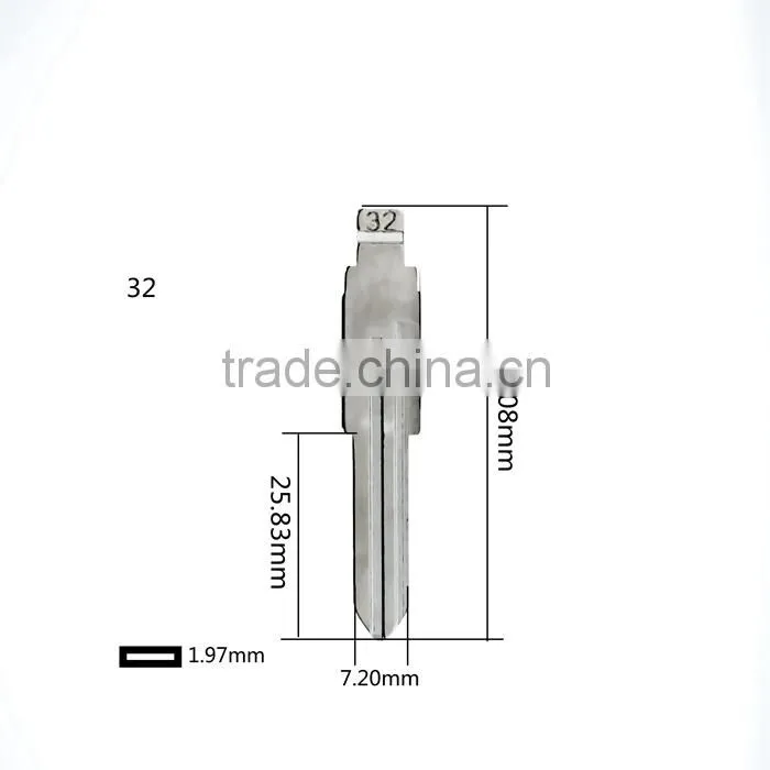 Foday High Quality Car Key Auto Key 32