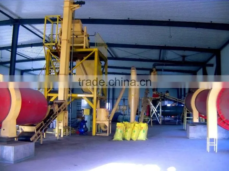 Complete Organic Fertilizer Production Line Fertilizer Granulator Machine