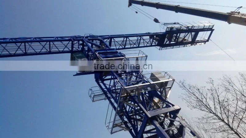 Flat top crane PT125 tower crane