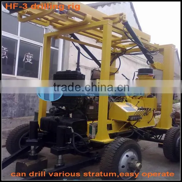 Hottest rig! Hydraulic,trailer type HF-3 bench drilling machine