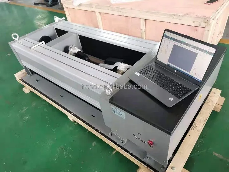 Computer Controlled Electronic Horizontal 50kN Nylon Conveyor Belt Tensile Testing Machine