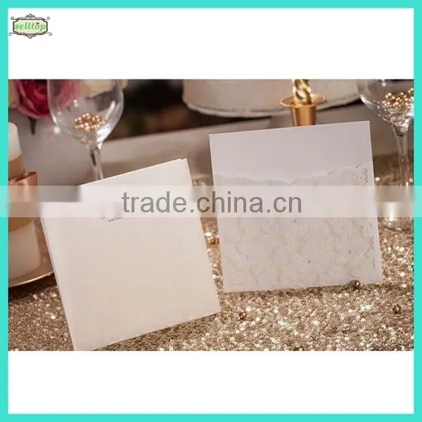 2014 high quality handmade wedding invitation card designs