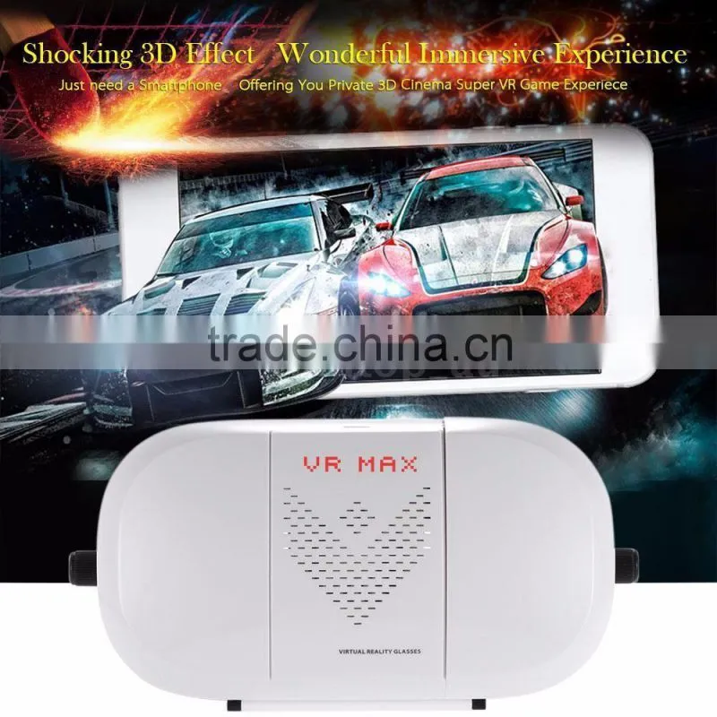2016 VR 3D Glasses VR MAX Virtual Reality Headset Clear HD Performance with Remote
