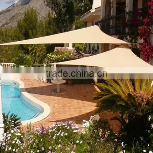 Cheap colourful Home Garden Outdoor Sun Shade sail carport with Sun UV protection
