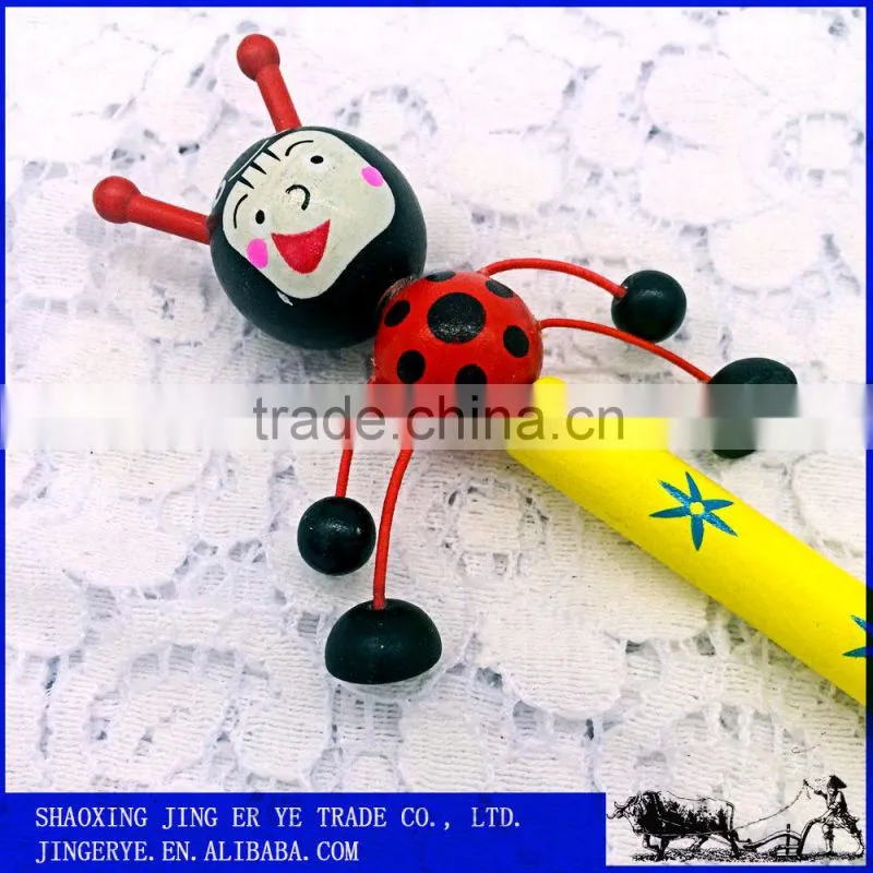 High quality customized promotion plastic pen/Wooden ball pen