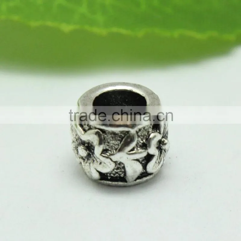 Europe and America Fashional Round Hole Beads, Anti-silver Bracelet & Necklace Accessories