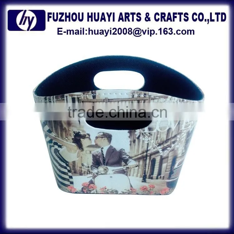 Wedding function basket decoration , round sink utensil basket