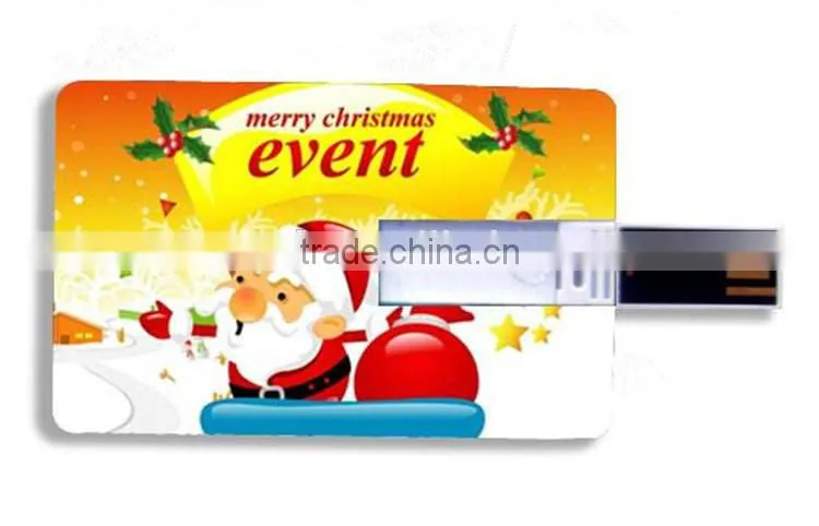 USB 2.0 custom Business Card free sample usb flash drive