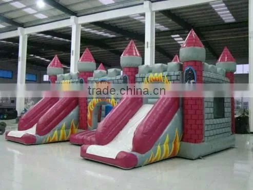2014 new arrival inflatable football bouncer/ football jumping house