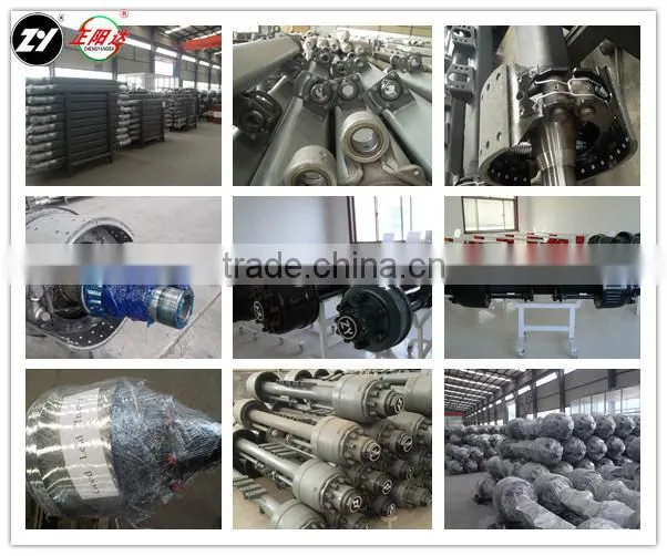 zhengyang factory signature products American type outboard drum axle for truck