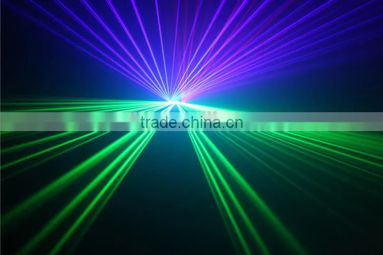 Mini laser disco lights 3 head RGB laser light