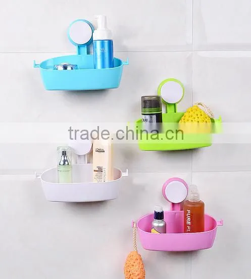 AN615 ANPHY Toilet Wall Mounted Plastic Soap Multifuction Storage shower shelf