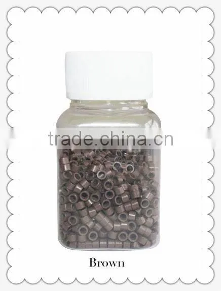 china hair products Hair extension apply micro rings,silicon micro ring,copper micro ring