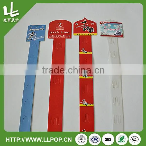 Supermarket Display Hanging Strip Clip Strip