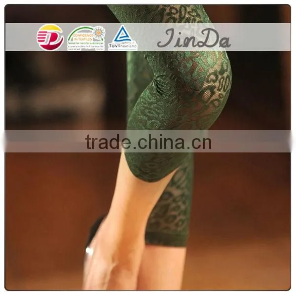 Nylon Spandex Lycra Lace Fabric /Nylon 92 Spandex 8 Lace Fabric For Women Garment
