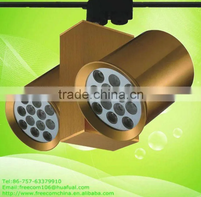 golden Aluminum spotlight housing parts