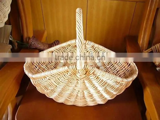 different size and color beautiful willow basket
