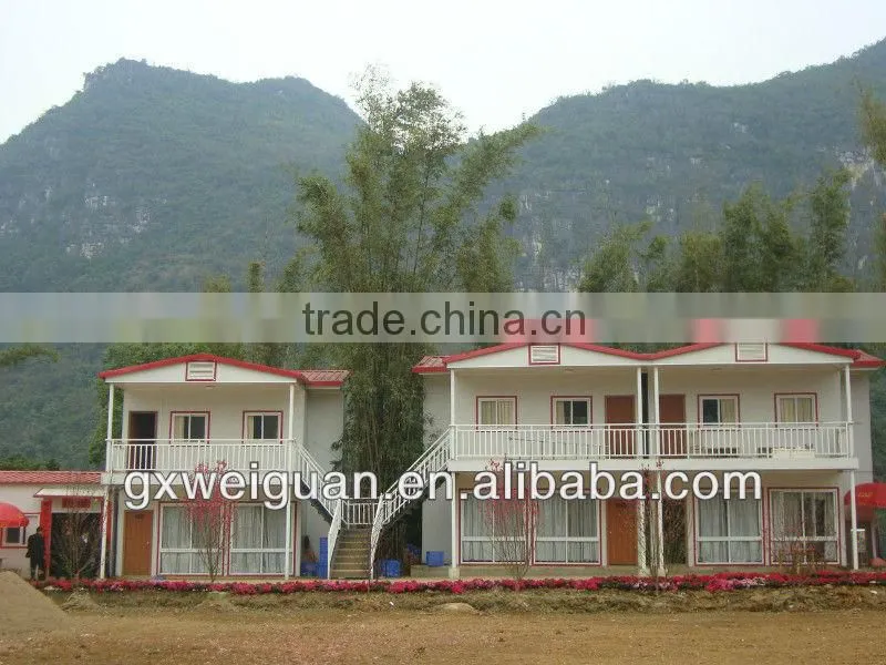 Modern precast cheap villa