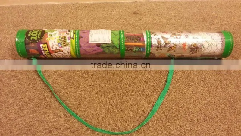 over 100pcs Tmnt Activity Tube Set