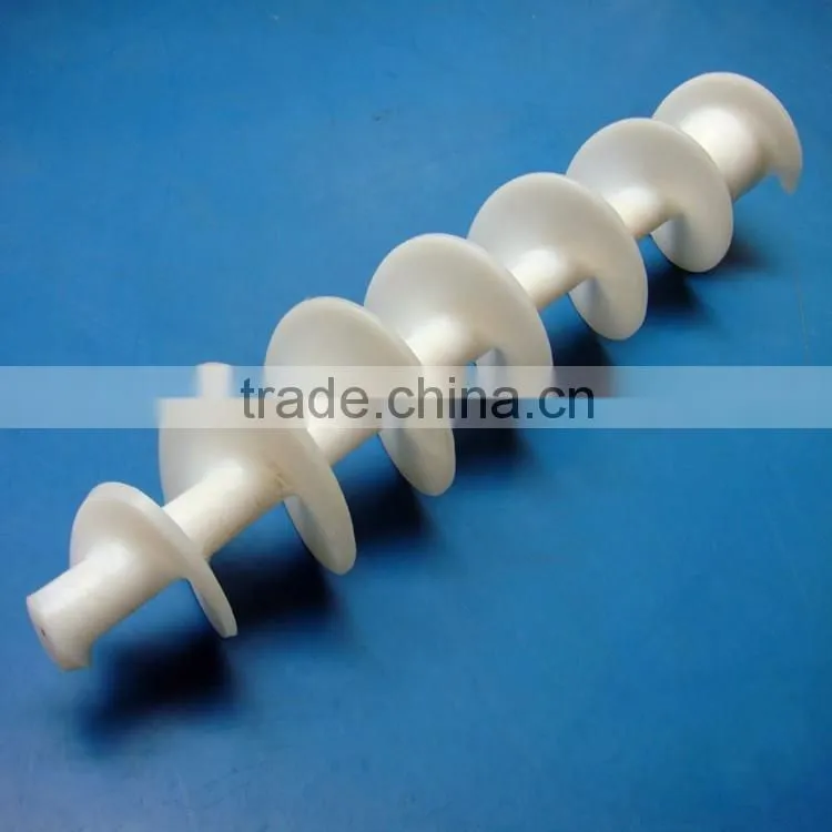 Guangzhou Engineering Plastic cnc machining UHMW-PE screw supply