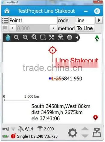 CHC LandStar Software 6.0 RTK field survey software