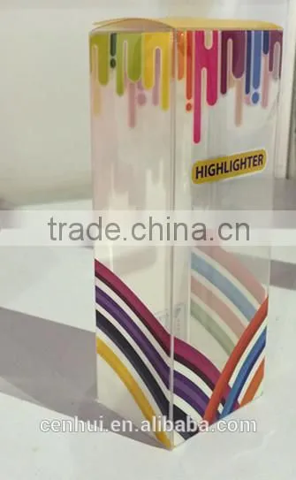 Different types handmade gift packaging box with PVC window