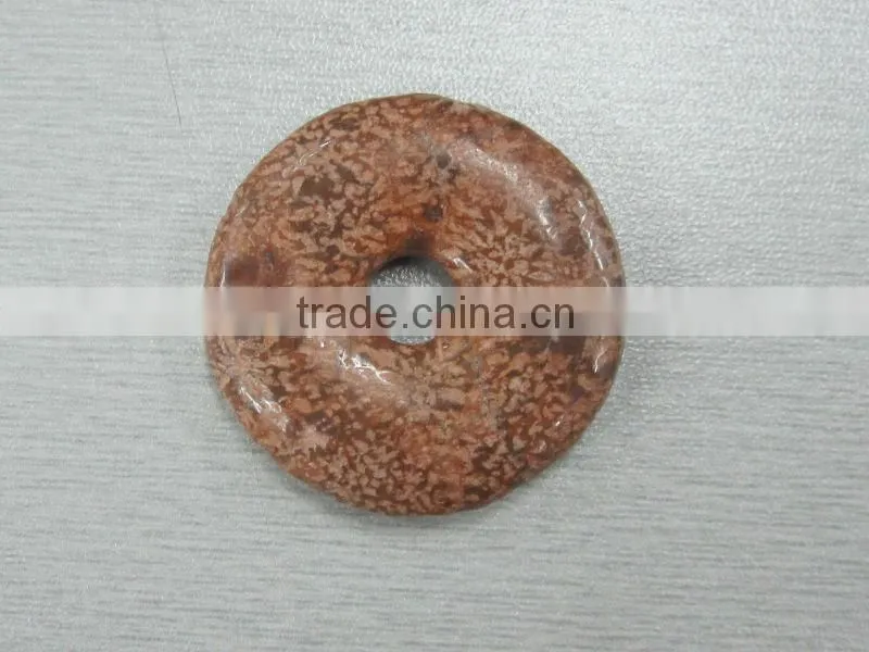 Wholesale New Unakite Jasper donut gemstone for jewelry decoration hot sale item in Thailand