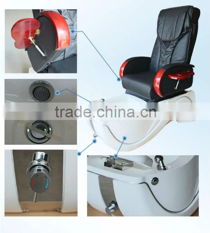 2016 Electric massage pedicure foot spa chair chair glide nail