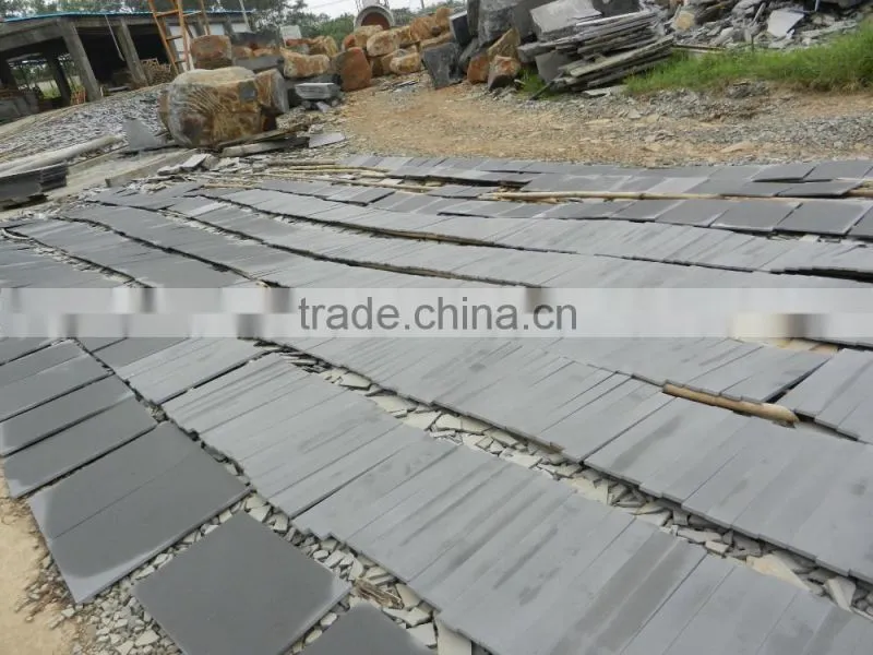 Hot and Competitive Grey Basalt Blue stones Tile and Copping