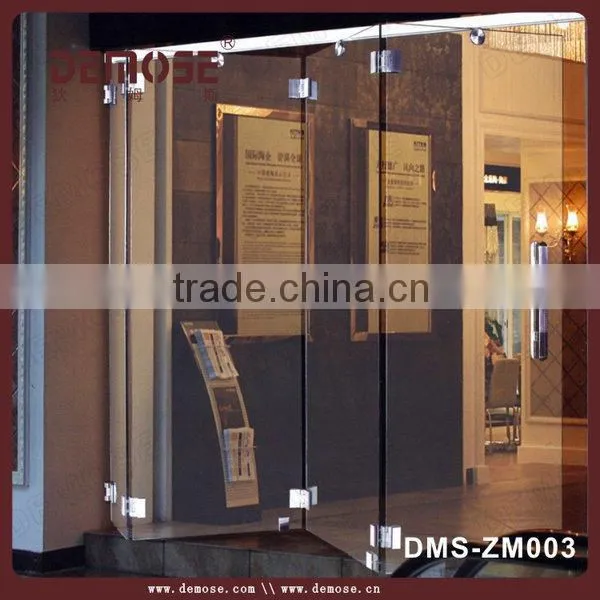 custom made frameless design exterior glass folding doors