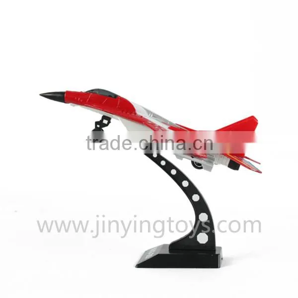 Free wheel die cast toy plane with light&music EN71