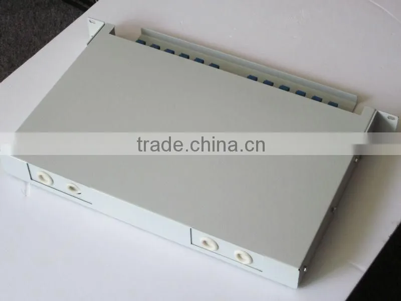 24 SC cores Slidable Rack-mount Fiber Optic Distribution Frame(ODF)