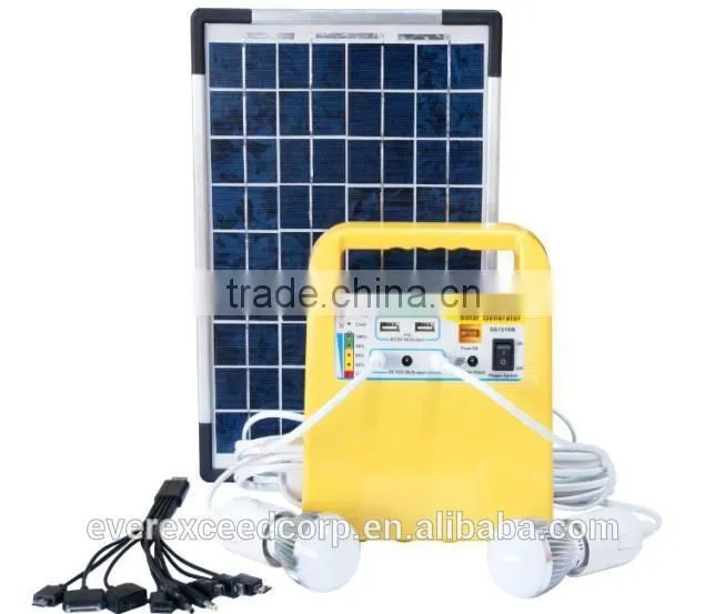 EverExceed Portable Solar Home System , Solar Power panel System