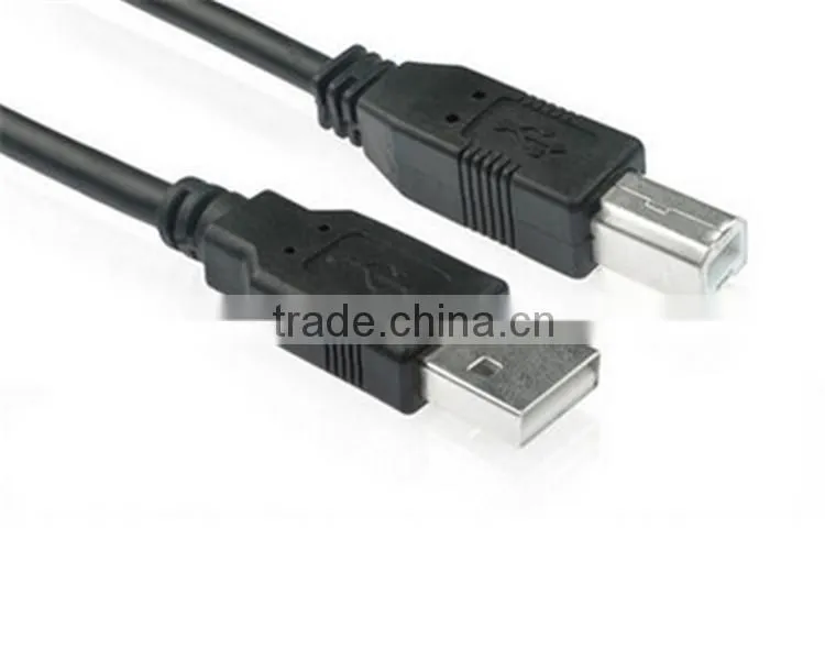 USB 2.0 Male to USB 2.0 Type-B Female Printer / Scanner Adapter Cable