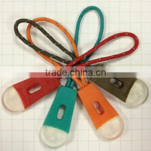colorful plastic zipper sliders for women's bag