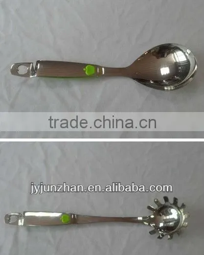 Stainless steel 201 Spatula with low price made in Jieyang factory directly with SS handle