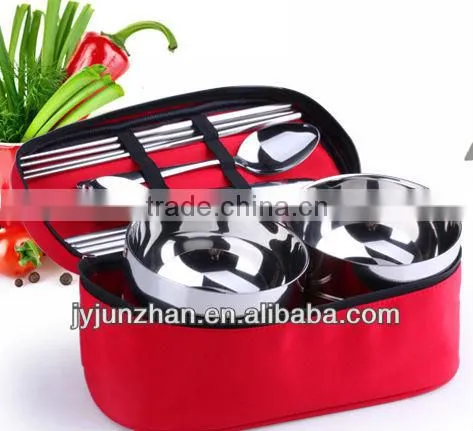 Portable dinnerware of 6pcs as set with low price and high quality