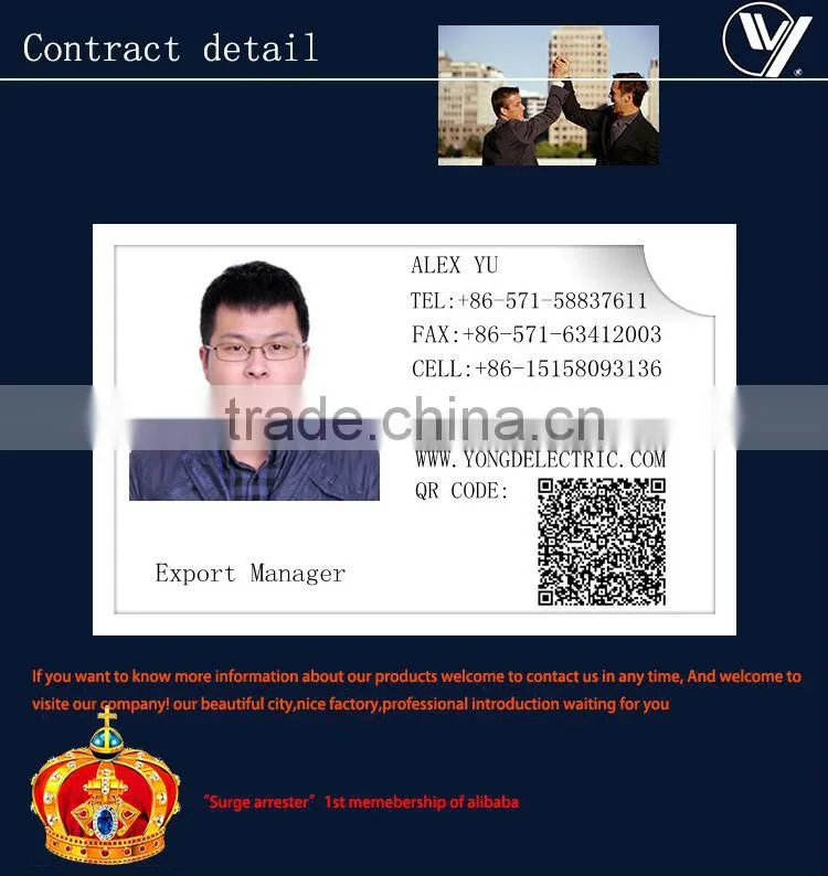 China professional manufactory Surge Arresters/Polymeric Lighting Arrester