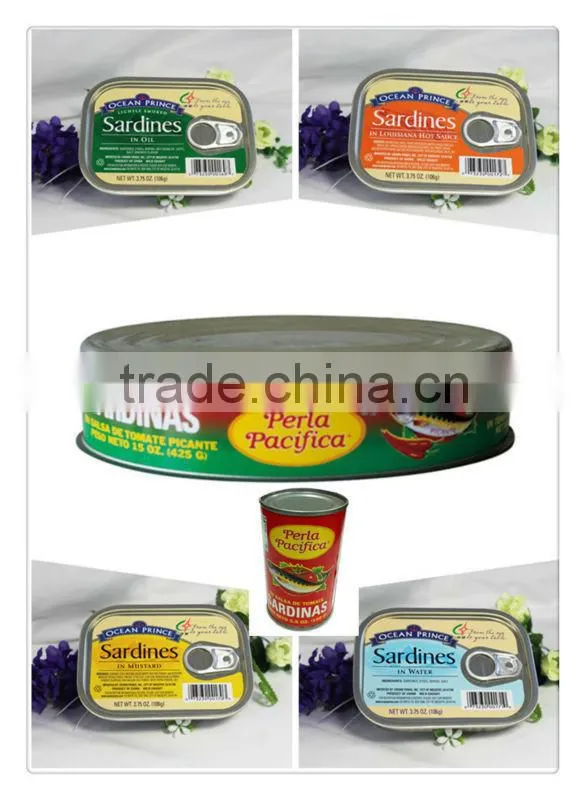 canned sardines fillets with vegetable oil
