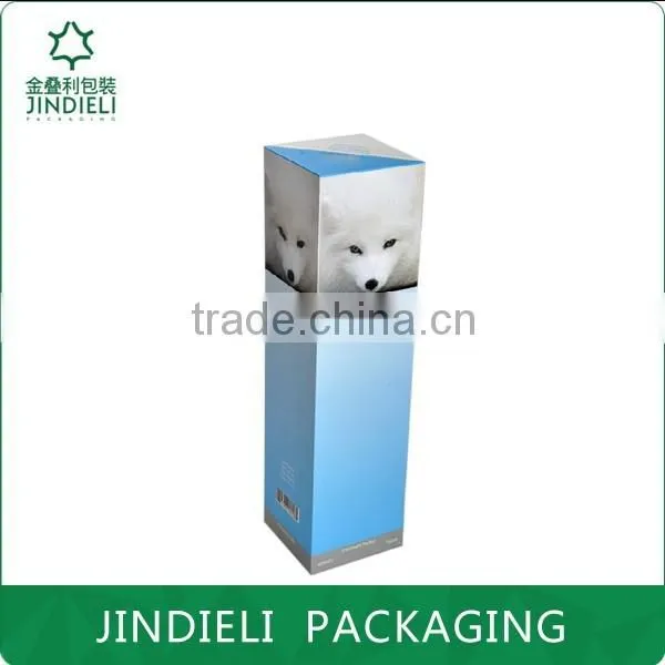 LED customized beauty paper wine glass boxes packaging