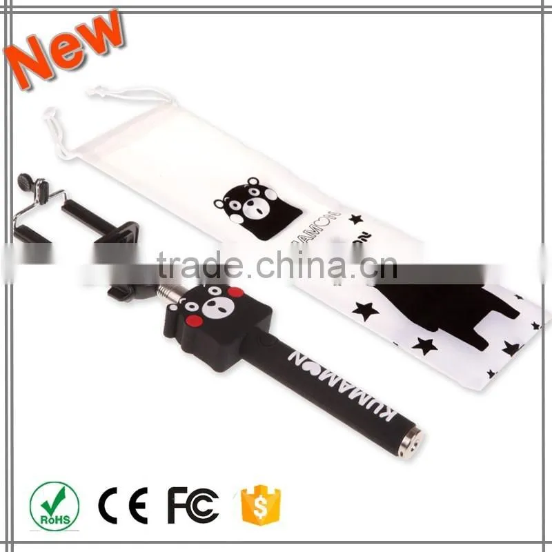 New products on china market selfie stick bluetooth