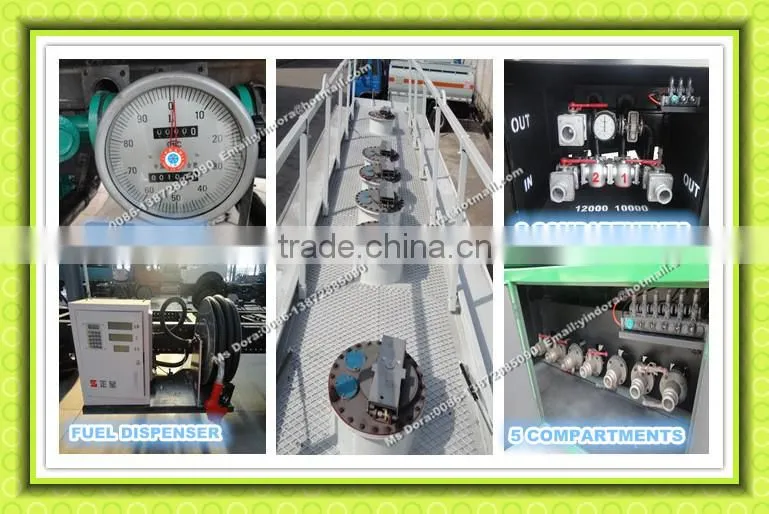JAC refueling tank truck ,5ton refueling truck